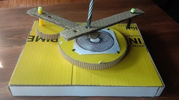 DIY automatic Geometric Drawing Machine from cardboard