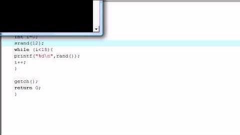 YouTube   C Programming Tutorial   13   Seeding Random Numbers
