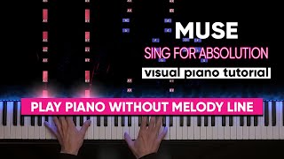 Muse - Sing For Absolution (Visual Piano Tutorial) chords