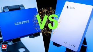 Samsung SSD Vs Seagate HD Game Drive  Which One Is BEST External Drive For Your Xbox Series X / S?