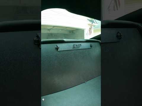 (15-23) Mustang Rear seat delete by EMP #shorts