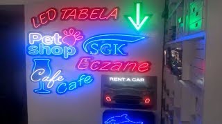 Animasyonlu Mantar Led Tabelalar | Led Tabela Modelleri | Led Tabela Çeşitleri | Mantar Ledler