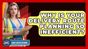 Why Is Your Delivery Route Planning So Inefficient? - Smart Logistics Network