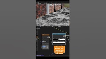 Two Node Wet Shader Setup in #Blender  #BlenderShorts#CGI#3DArt#BlenderTipsAndTricks