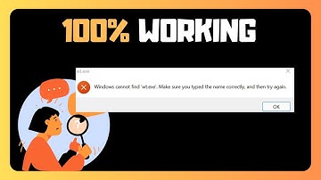 EASY FIX For Windows Cannot Find 