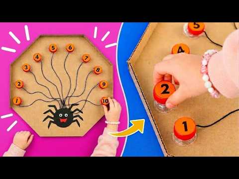 Discover cool ideas, Creative Crafts, and Games for Kids 🕷️🌈