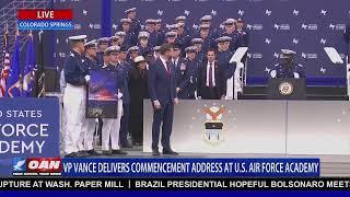 LIVE: VP VANCE SPEAKS AT AIR FORCE ACADEMY GRADUATION