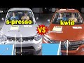Maruti Suzuki S-presso vs Renault Kwid 2020 Crash Test Safety Rating | Which one is Safe ?