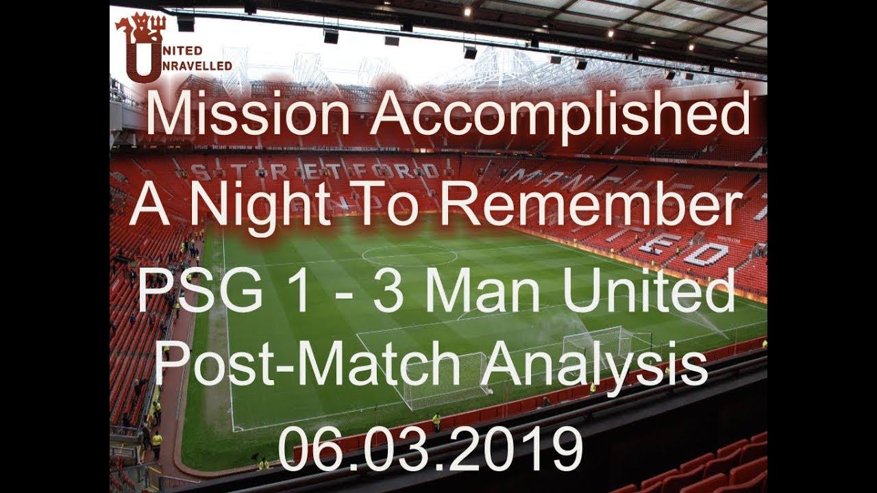 Mission Accomplished! PSG vs Man United | Champions League Miracle, A Night To Remember, Post Match