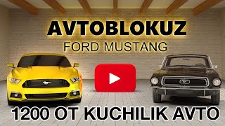 Ford Mustang Мустанг 1200OT KUCHILIK MAXLUQ AMERIKA AFSONASI