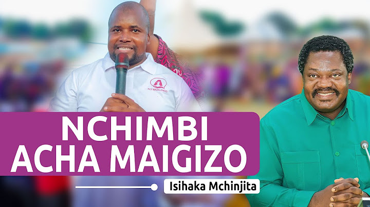 Isihaka Mchinjita Amjibu Katibu Mkuu CCM Sakata la Utekaji na Mauaji ya Raia "Yeye Sio Mgeni Nchini"