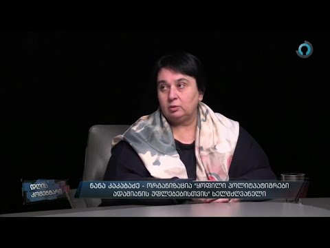 ნანა კაკაბაძე: მიმდინარე პროცესების შეფასება გადაცემაში ,,დღის კომენტარი\"