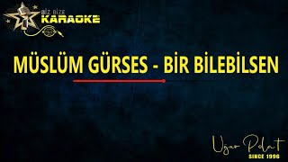 Müslüm Gürses - Bir Bilebilsen / Karaoke / Md Altyapı / Cover / Lyrics / HQ