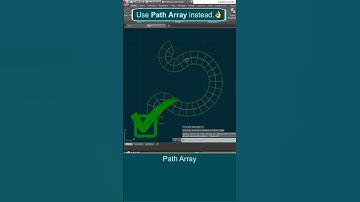 Autocad | Array Path