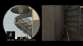 Jame time показал топовый смок на DUST 2