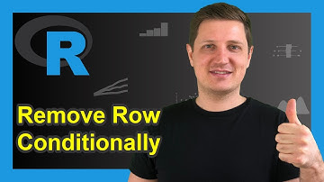 Conditionally Remove Row from Data Frame in R (3 Examples) | How to Delete Rows of Matrix or Table