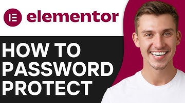 HOW TO PASSWORD PROTECT ELEMENTOR WEBSITE (2025)