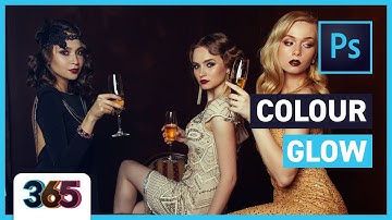 Colour Glow | Photoshop CC Tutorial #219/365