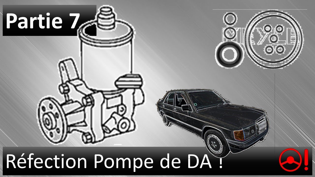 Réfection Pompe de Direction assistée Mercedes ! [Projet Baby-Benz ...