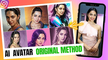 How to do AI avatar trend on Instagram with Lensa app | Lensa app AI avatar image generation