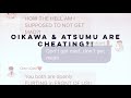 Oikawa & Atsumu Are Cheating? ||Promiscuous||