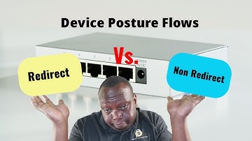 Redirection vs Non Redirection Posture Flow