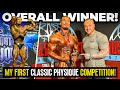 Won OVERALL at My First NPC Classic Physique Competition! 270 lbs to 230 lbs Cut!