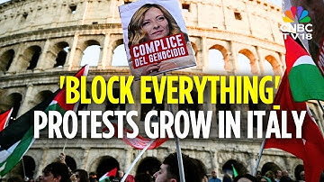 Rome News: Italians Take To The Streets for Gaza Flotilla General Strike | Global Flotilla | N18G