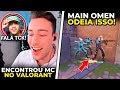 100% DOS JOGADORES DE OMEN ODEIAM ESSA JOGADA! TCK ENCONTROU MC DAVI NO VALORANT! - CLIPS