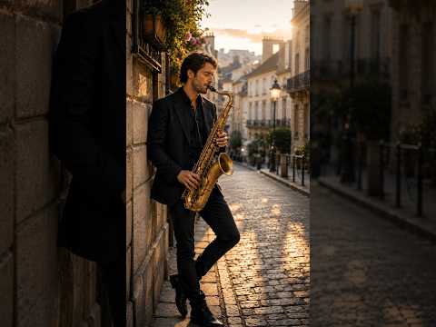 🎷Chanson d'Amour: Elegant Saxophone Vibes Amidst Floral Walled Lanes 🌸 #romance