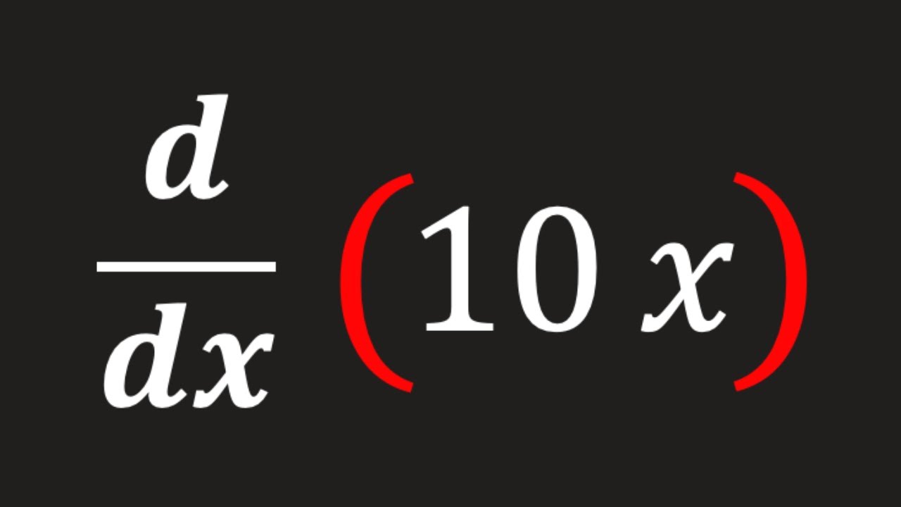 What is the derivative of 10x youtube
