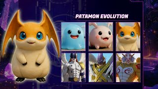 ⚡ The Legendary Holy Digimon Evolution – From Baby to Goddramon! #hailuoai #minimax #Digivolution