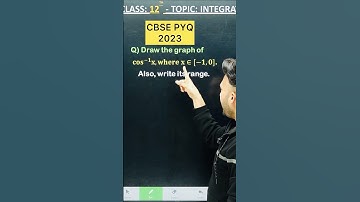 2 MARKS Question #cbsepyq2023   #CBSE2025 #cbsepyq2024 #inverse_trigonometric_function class12