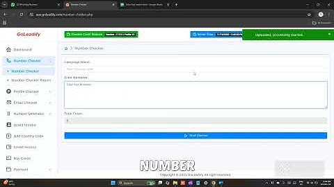 WhatsApp Number Checker | Filter Active WhatsApp Numbers Instantly | Free Live Demo 2025
