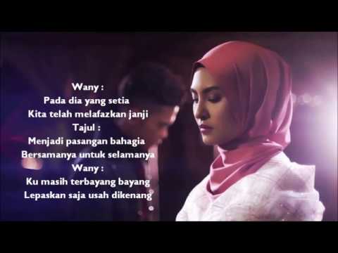 Wany Hasrita Tajul Rindu Dalam Benci Official Minus One Karaoke Lyrics Youtube