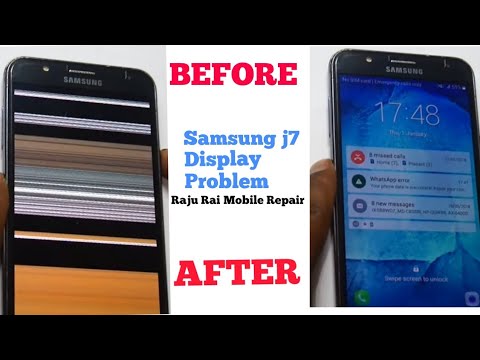 Samsung J7 display blinking problem solution. Display Problem solution. Raju Rai Mobile Repair