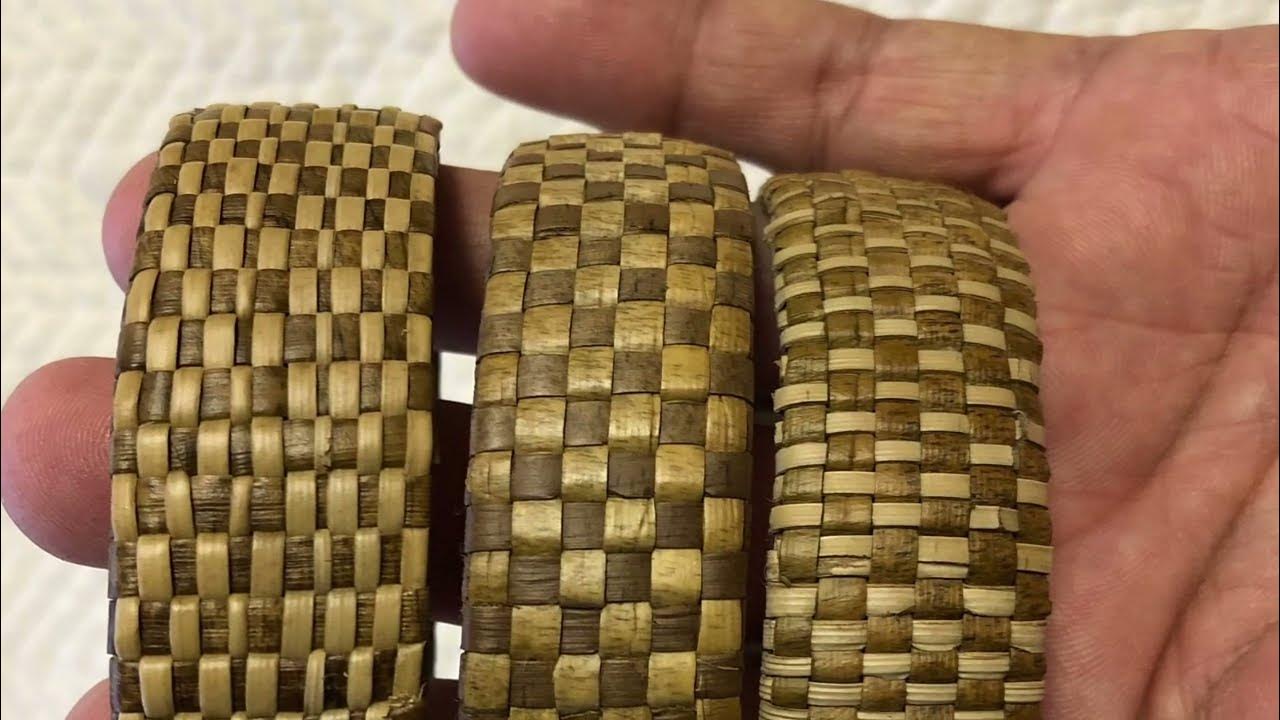 hawaiian-lauhala-bracelet-weaving-checkerboard-pattern-variations
