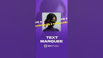 Text Marquee in Wix Studio