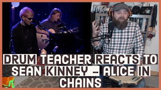 Drum Teacher Reacts to Sean Kinney - Alice In Chains - No Excuses - Episode  125