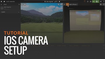 How to connect and calibrate iOS cameras
