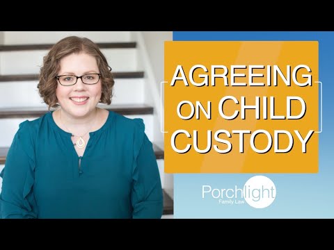 Reaching A Child Custody Agreement Without Going To Court | Porchlight Legal