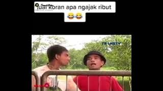video lucu jual koran apa ngajak ribut😂😂😂
