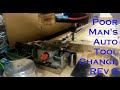 PMATC Rev 2 - Cheap DIY Automatic Tool Change concept for non-ATC Router spindles --  Poor Man&#39;s ATC