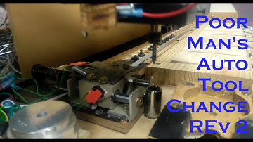 PMATC Rev 2 - Cheap DIY Automatic Tool Change concept for non-ATC Router spindles --  Poor Man