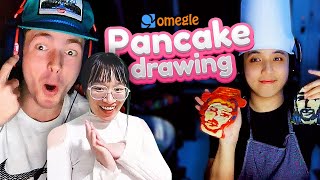 Drawing people with Pancake on Omegle!