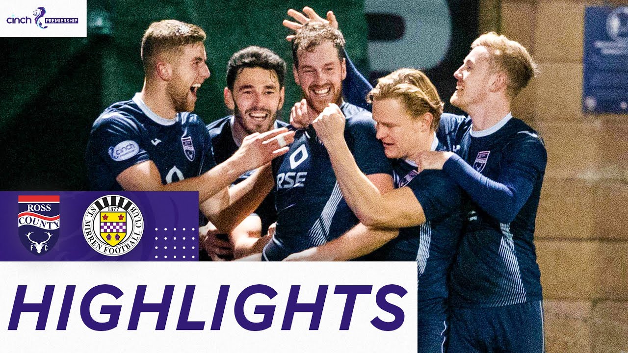 Ross County 1-0 St Mirren | Late Drama As White Sees Off The Saints | cinch Premiership