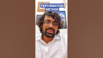 Perturbation Method #shorts #algebric  #algebricequations #equation #perturbed #funtion #constant