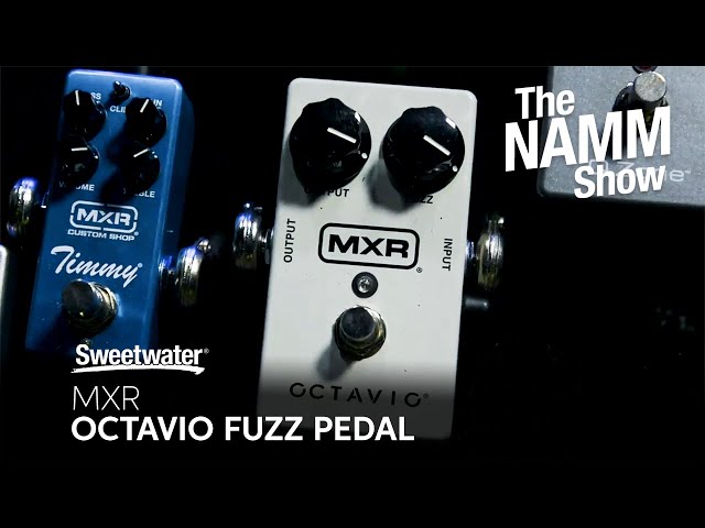 MXR Octavio Fuzz Pedal at Winter NAMM 2020 - YouTube