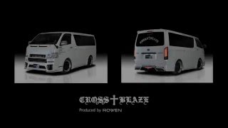 TOYOTA 200HIACE 4# BodyKits by Rowen Japan.