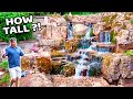 This Is the Tallest *BACKYARD WATERFALL* Ever!!